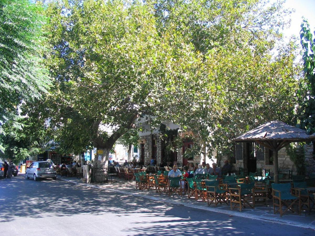 Fasolas Square 15m2 Is Located 30 Stairs Up From The Main Road And It Is In The Old Market Fasolas And Next To The Museums Tatil Evi Filótion
